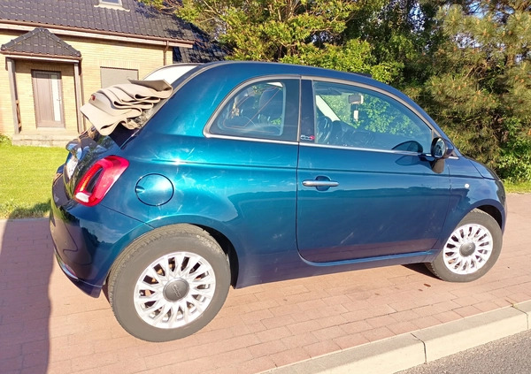 Fiat 500 cena 34900 przebieg: 97100, rok produkcji 2017 z Pleszew małe 121